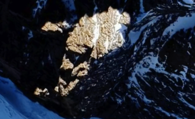 Source image for Antarctica “alien face” map claim is a visual-pattern lead, not a verified artifact