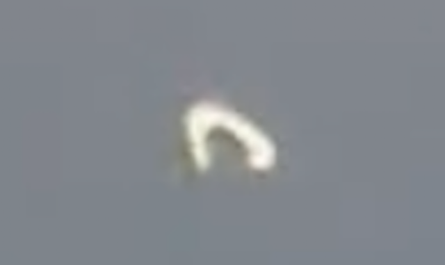 Source-provided still from UFO Sightings Daily Cleveland Texas post
