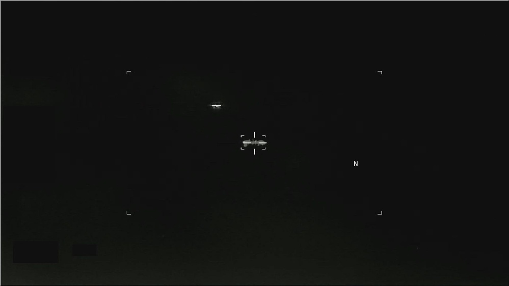 DVIDS source frame for DVIDS PR49 records lead: Army infrared video tracks two contrast areas at an undisclosed site