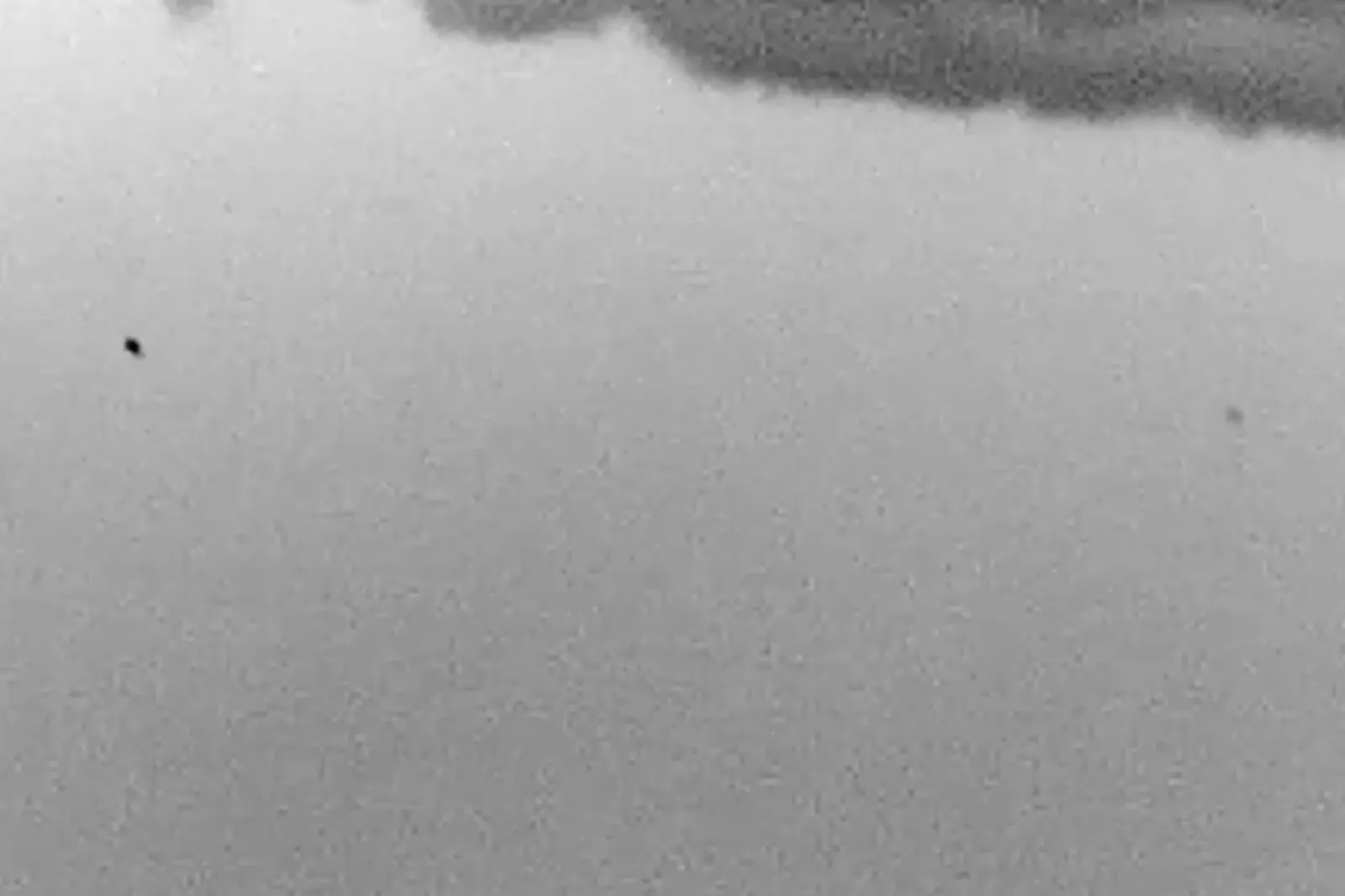 Newsweek-published thermal image screenshot connected to 2026 UAP files