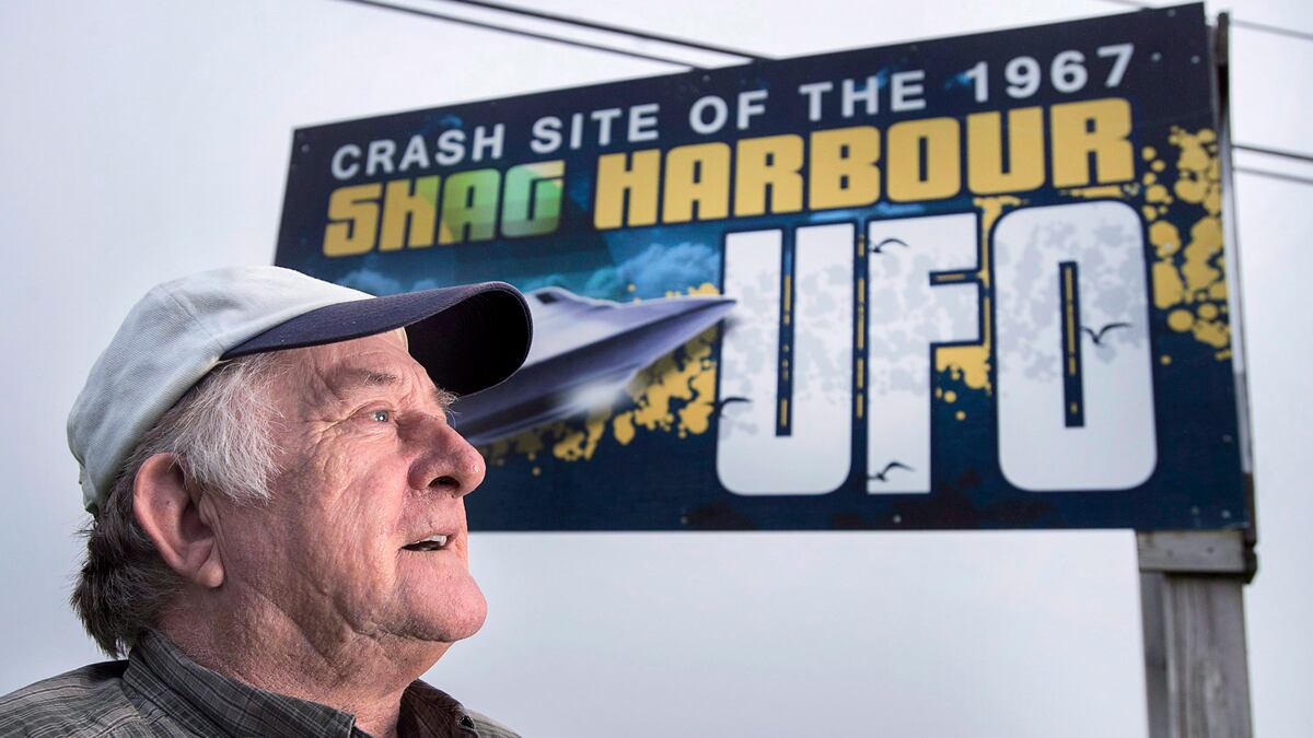 CBC source image of Laurie Wickens, public face of the Shag Harbour UFO incident