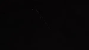 Source image from the WHIO/Yahoo Saturday-night Starlink report.